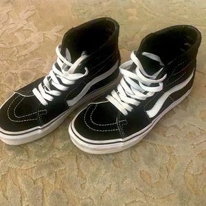 Vans high tops size 4 like new condition